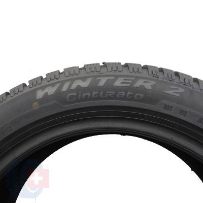 9. Opony 215/55 R17 4x PIRELLI 98V XL Winter 2 Cinturato Zimowe 2024 Jak Nowe 8,8-9mm