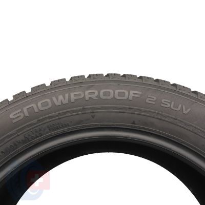 7. 2 x NOKAIN 235/55 R18 104H XL Snowproof 2 SUV Zima 2023 6,9-7,2mm