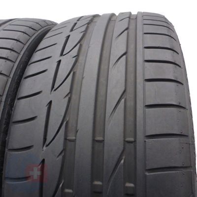 3. 2 x BRIDGESTONE 225/40 R19 89Y Potenza S001 BMW Run Flat Lato 7mm 2019