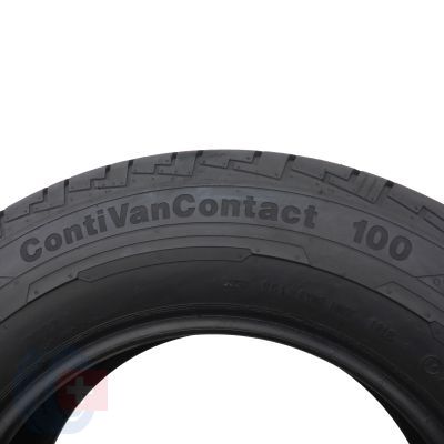 5. 2 x CONTINENTAL 215/75 R16C 116/114R ContiVanContact 100 Lato 2018 7,5-8,4mm