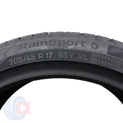 7. Opony 205/45 R17 4x UNIROYAL 88Y XL RainSport 5 Letnie 2022 Nieużywane 