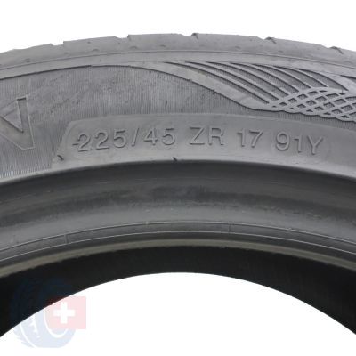 6. 2 x VREDESTEIN 225/45 ZR17 91Y UltracSatin Lato 6.2-6.7mm