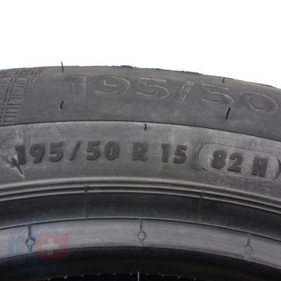 5. 2 x CONTINENTAL 195/50 R15 82H WinterContact TS 860 Zima 2019 Jak Nowe NIEUŻYWANE