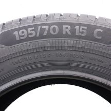 5. 2 x CONTINENTAL 195/70 R15C 104/102R VanContact Eco Lato 2021 Jak Nowe