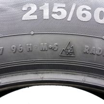 6. Opony 215/60 R17 2x CONTINENTAL 96H ContiWinterContact TS 830P M0 Zimowe 2022 Jak Nowe