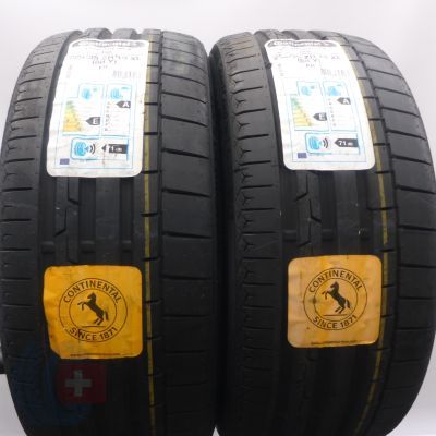 2. Opony 225/35 R19 4x CONTINENTAL 88Y XL SportContact 6 RFT Letnie 2020 Nieużywane