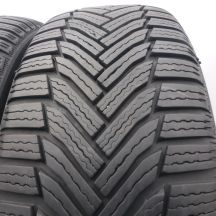 4. Opony 215/55 R17 2x MICHELIN 94H Alpin6 Zimowe 2022 Jak Nowe 7,5mm