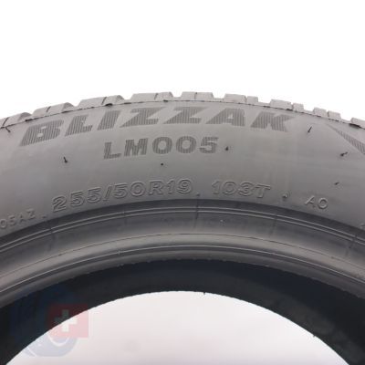 6. Opony 255/50 R19 2x BRIDGESTONE 103T AO Blizzak Lm005 + Zimowe 2023 7,8mm