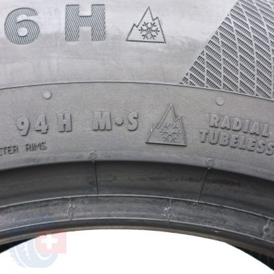 3. 4 x CONTINENTAL 195/70 R16 94H WinterContact TS850P SUV Zima 2015 7,8-8mm