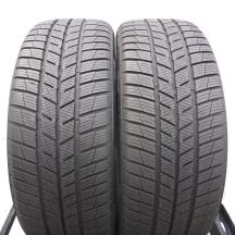 4. Opony 225/45 R19 4x BARUM 96V XL Polaris 5 Zimowe 2021 Jak Nowe 8,2-8,5mm