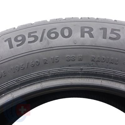 5. 4 x BARUM 195/60 R15 88H Bravuris 5 HM Lato 6,8-7,5mm 2021 Jak Nowe