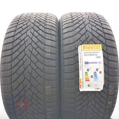 4. Opony 255/45 R20 4x PIRELLI 105V XL Scorpion Winter 2 Zimowe 2024 