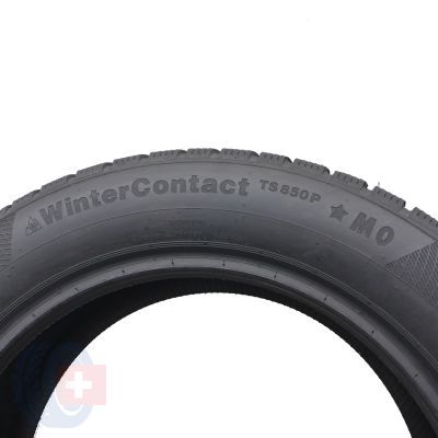 7. 2 x CONTINENTAL 225/55 R17 97H WinterContact TS850P M0 BMW Zima 2018 7,8mm