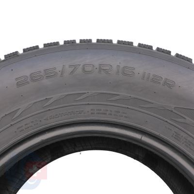 4. Opony 265/70 R16 2x NOKIAN 112R Hakkapeliitta R2 SUV Zimowe 2014 6,5-6,8mm