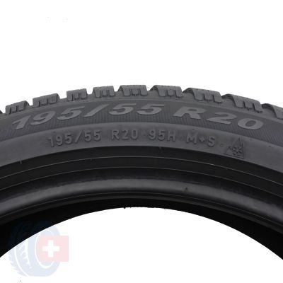 4. 1 x PIRELLI 195/55 R20 95H XL Winter Cinturato 2 Zima 2023 8mm