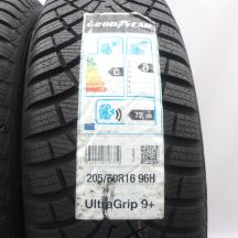 2. Opony 205/60 R16 2x GOODYEAR 96H XL UltraGrip 9+ Zimowe 2019 Jak Nowe Nieużywane