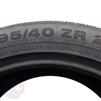 4. 2 x CONTINENTAL 295/40 R21 111Y XL ContiSportContact 5 MO SUV Lato 2018 Jak Nowe