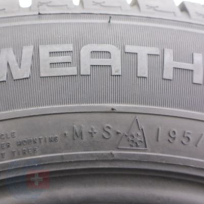 2. Opona 195/65 R16C 1x NOKIAN 104/102T Weatherproof C Wielosezonowa 2017 Nieużywana
