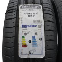 2. Opony 235/65 R17 4x CONTINENTAL 104V ContiPremiumContact 5 Suv Letnie 2019/20/22 Jak Nowe 