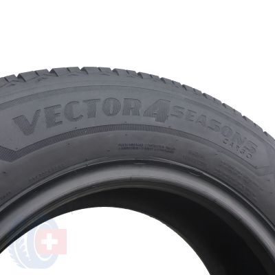 9. Opony 235/65 R16C 2x GOODYEAR 115/113S Vector4Seasons Cargo Wielosezonowe 2021, 2022 6-7mm