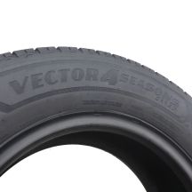 9. Opony 235/65 R16C 2x GOODYEAR 115/113S Vector4Seasons Cargo Wielosezonowe 2021, 2022 6-7mm