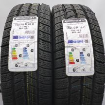 5. Opony 195/70 R15C 4x CONTINENTAL 104/102R VanContact Winter Zimowe 2023 Nieużywane 