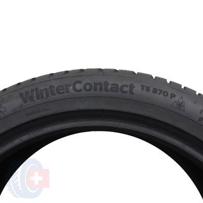 7. 4 x CONTINENTAL 225/45 R18 95V XL WinterContact TS870P Zima 6,8-7,8mm 2021/22 Jak Nowe