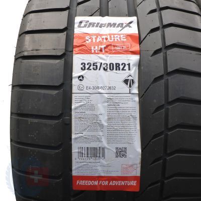 2. Opony 325/30 R21 2x GRIPMAX 108Y XL Stature H/T Letnie 2020 Jak Nowe Nieużywane