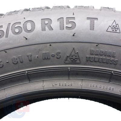 7. Opony 175/60 R15 2x CONTINENTAL 81T WinterContact TS 860 Zimowe 2020 Jak Nowe