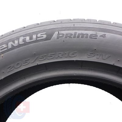 5. Opony 205/55 R16 2x HANKOOK 91V Ventus Prime 4 Letnie 2022 6,9-7mm