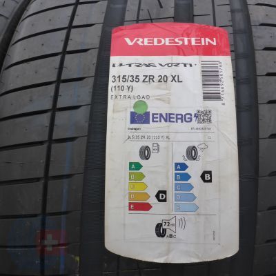 2. Opony 315/35 ZR20 2x VREDESTEIN 110Y XL Ultra Vorti + Letnie 2022