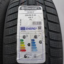 2. Opony 235/50 R20 4x CONTINENTAL 100T WinterContact TS870P Zimowe 2024 Jak Nowe Nieużywane