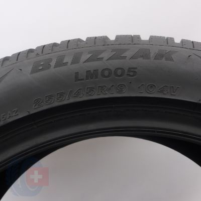 3. Opona 255/45 R19 1x BRIDGESTONE 104V XL Blizzak LM005 Zimowa 2024 Jak Nowa