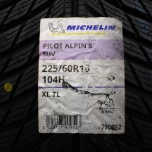 3. 4 x MICHELIN 225/60 R18 104H XL Pilot Alpin 5 SUV Zima 2019/21 Jak Nowe