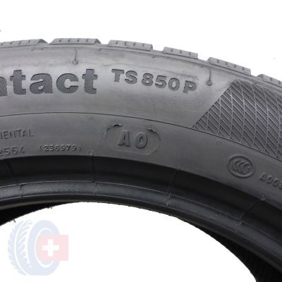 7. 2 x CONTINENTAL 225/50 R17 98H XL WinterContact TS850P A0 Zima 2017 5,5-6mm