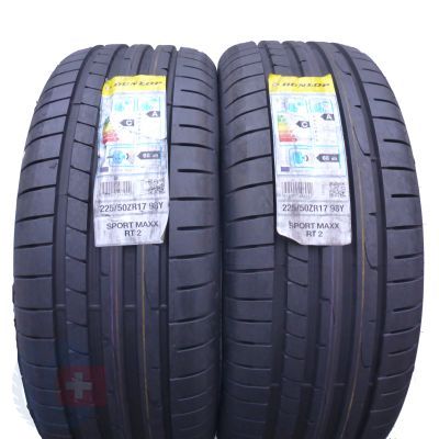 Opony 225/50 R17 2x DUNLOP 98Y XL Sport Maxx RT2 Letnie 2018 