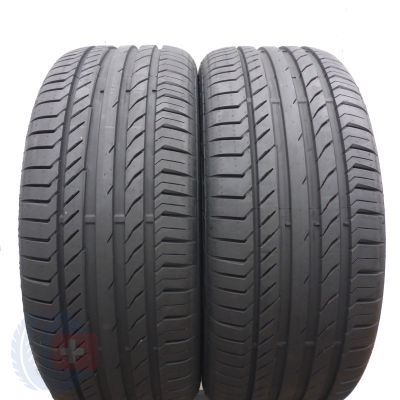 2 x CONTINENTAL 235/45 R18 94W ContiSportContact 5 Lato 2016 Nieużywane