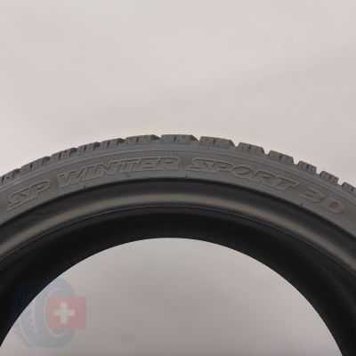 7. Opony 265/35 R20 2x DUNLOP 99V XL SP Winter Sport 3D AO Zimowe 2019 6,5-6,8mm