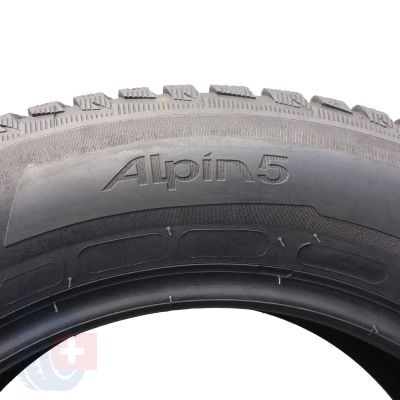 7. 4 x MICHELIN 195/65 R15 91T Alpin 5 Zima 2015/17  7-7,5mm