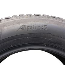 7. 4 x MICHELIN 195/65 R15 91T Alpin 5 Zima 2015/17  7-7,5mm