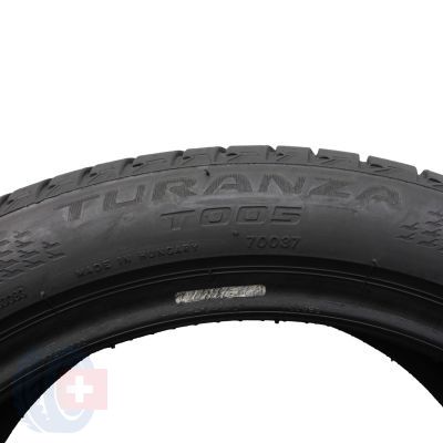 6. 2 x BRIDGESTONE 225/45 R17 91W Turanza T005 Lato 2018 7,2mm Jak Nowe