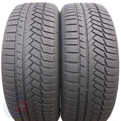 2 x CONTINENTAL 215/55 R17 98V XL WinterContact TS850P Zima 2016 6,5-6,8mm