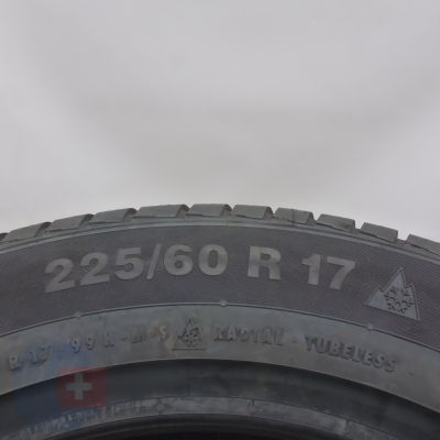 6. Opony 225/60 R17 2x CONTINENTAL 99H XL WinterContact TS 830 P RFT Zimowe 2022