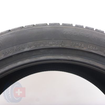 8. Opony 235/45 R19 4x CONTINENTAL 99V XL ContiWinterContact TS830P AO Zimowe 2024 Jak Nowe Nieużywane
