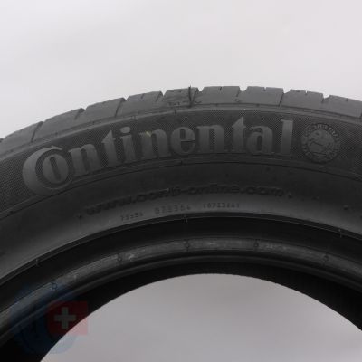 5. Opony 235/55 R17 2x CONTINENTAL 99W ContiPremiumContact 2 Letnie 2022 Jak Nowe 8,5mm