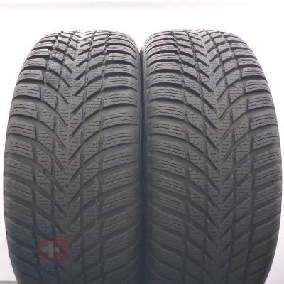 5. Opony 215/55 R18 4x NOKIAN 95T Snowproof 2 SUV Zimowe 2023 Jak Nowe 8-8,2mm