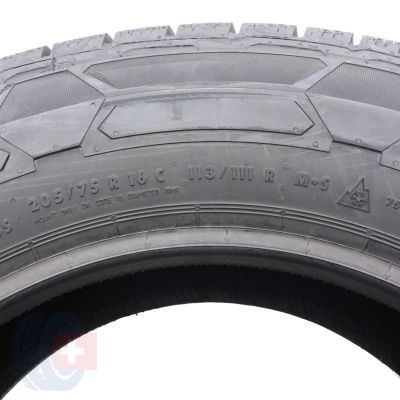 7. Opony 205/75 R16C 4x CONTINENTAL 113/111R VanContact Winter Zimowe 2023 Jak Nowe Nieużywane