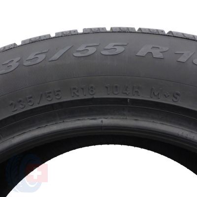 3. 1 x PIRELLI 235/55 R18 104H XL Sottozero Winter 210 Serie II AO Zima 8,5mm 2022