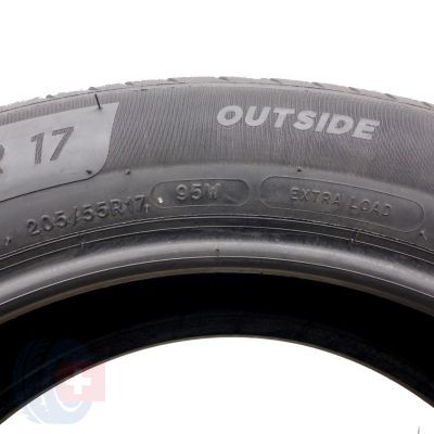 6. 2 x MICHELIN 205/55 R17 95W XL BMW Primacy 4 Lato 2021 Jak Nowe Nieużywane