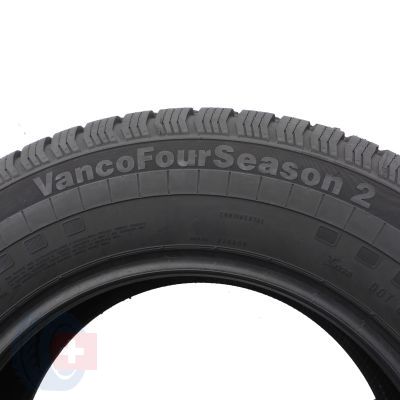 5. Opony 235/65 R16C 2x CONTINENTAL 118/116R VancoFourSeason 2 Wielosezonowe 2016 8,2mm